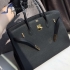 Hermes birkin 35cm original togo leather black 